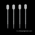 1ml 5ml Tek Kullanımlık Plastik Pastör Pipet